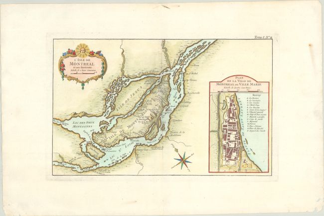 L'Isle de Montreal et ses Environs