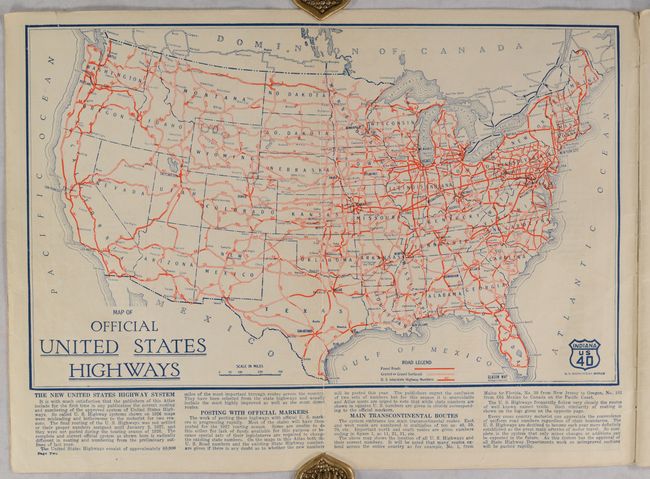 Clason's Touring Atlas of the United States with Road Maps of Every State and Ontario and Quebec, Canada