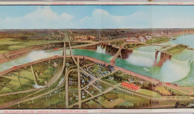 The Niagara Belt Line. Around the Falls And Through the Famous Gorge [and] One Way from Buffalo, Tonawanda, Niagara Falls and Lewiston to Toronto. By The Niagara River Route. [in] New York Central Lines 