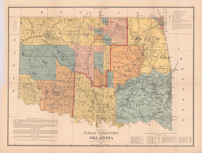 [3 Maps with Report] Report on Indians Taxed and Indians Not Taxed in the United States (Except Alaska) at the Eleventh Census: 1890