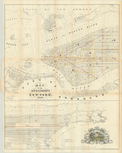 Map of the City & County of New-York