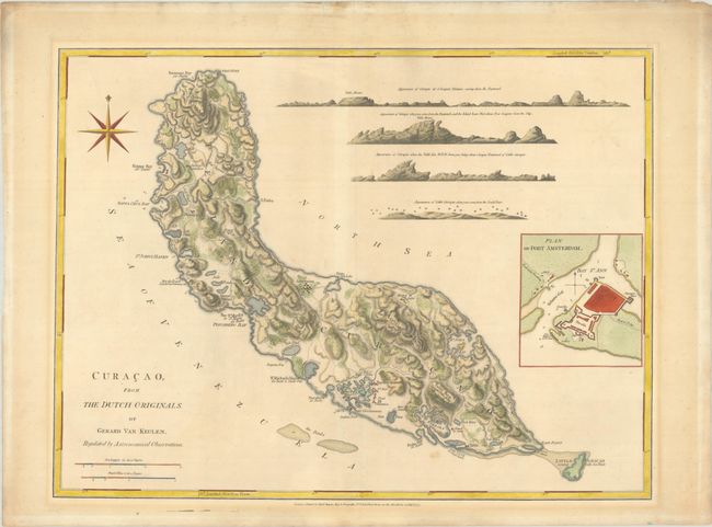 Curacao, from the Dutch Originals, of Gerald Van Keulen, Regulated by Astronomical Observations