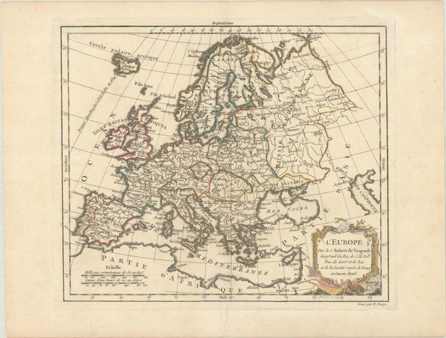[Lot of 2] L'Europe [and] A New Map of Europe Corrected from the Highest Authorities...