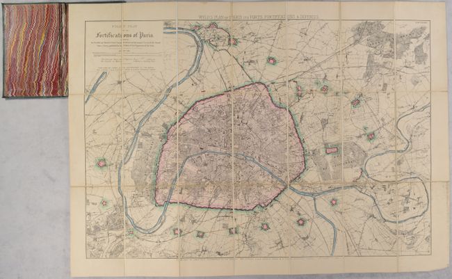 Wyld's Plan of the Fortifications of Paris...