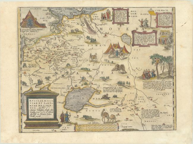 Russiae, Moscoviae et Tartariae Descriptio. Auctore Antonio Ienkensono Anglo...