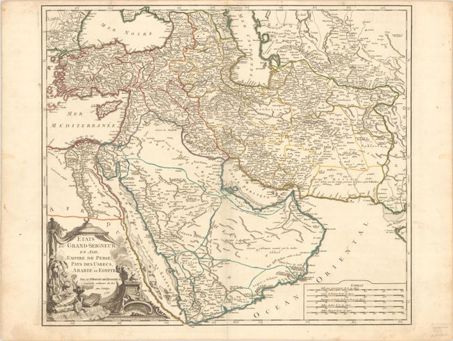 Etats du Grand-Seigneur en Asie, Empire de Perse, Pays des Usbecs, Arabie et Egypte