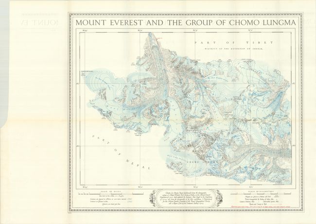 Mount Everest and the Group of Chomo Lungma