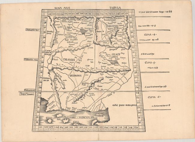 Nona Asiae Tabula