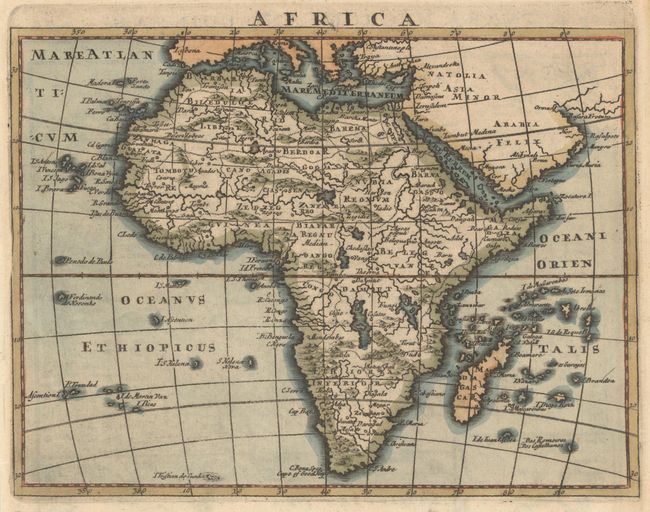 Africa [on verso] Barbary and Bildulgerid [on sheet with] A Map of Zaara. Negroe-Land. Guinea &c.