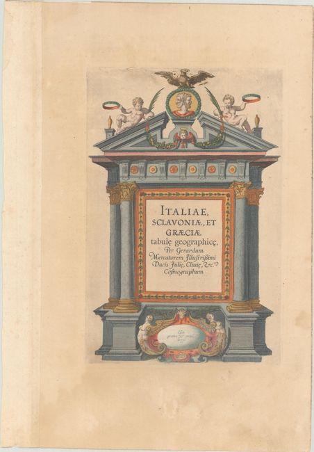 Italiae, Sclavoniae, et Graeciae Tabule Geographice
