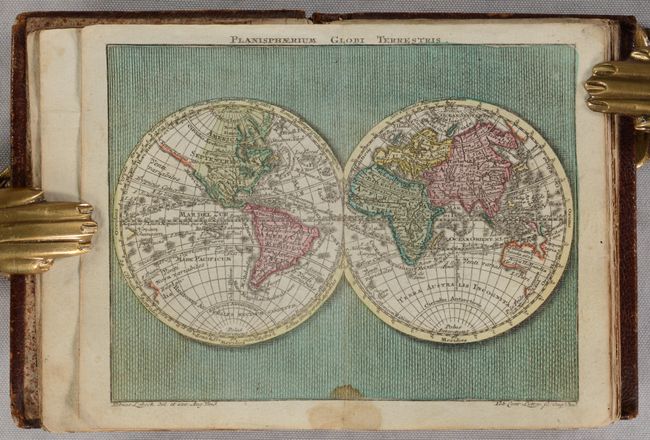 Atlas Geographicus Portatitis XXIX Mappis Orbis Habitabilis Regna Exhibens...