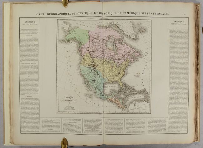 Atlas Geographique, Statistique, Historique et Chronologique des Deux Ameriques et des Iles Adjacentes...