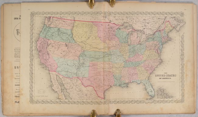 Colton's Atlas of America, Illustrating the Physical and Political Geography of North and South America and the West India Islands...