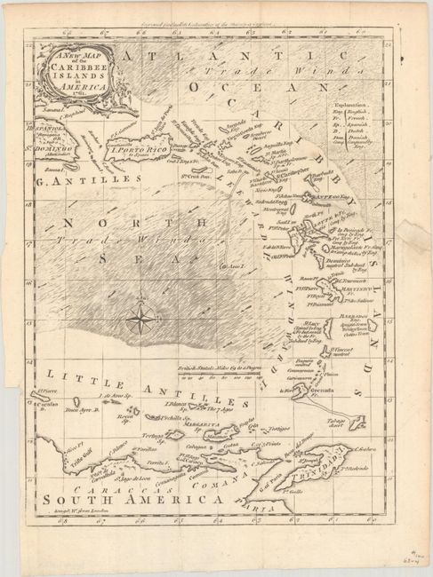 A New Map of the Caribbee Islands in America