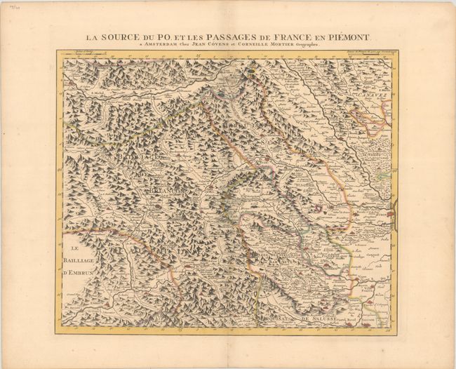 La Source du Po, et les Passages de France en Piemont
