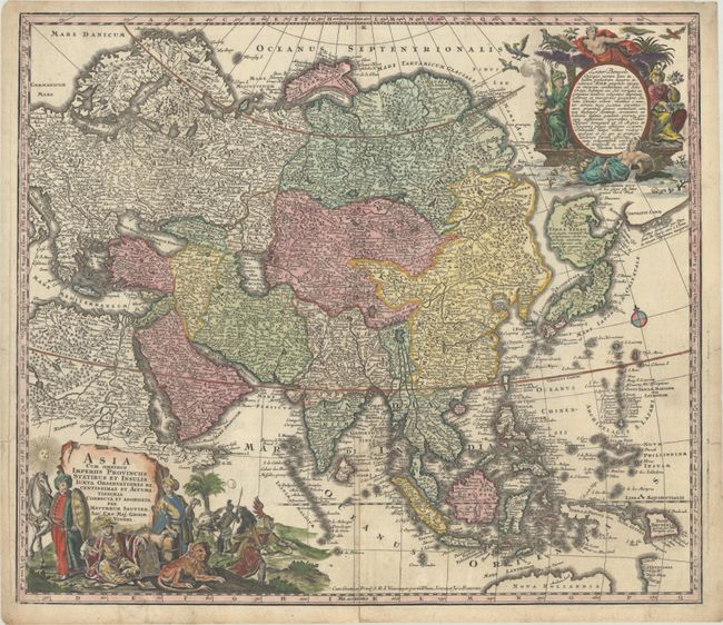 Asia cum Omnibus Imperiis Provinciis, Statibus et Insulis Iuxta Observationes Recentissimas et Accuratissimas...