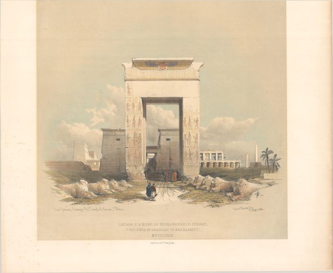 Great Gateway, Leading to the Temple of Karnac - Thebes
