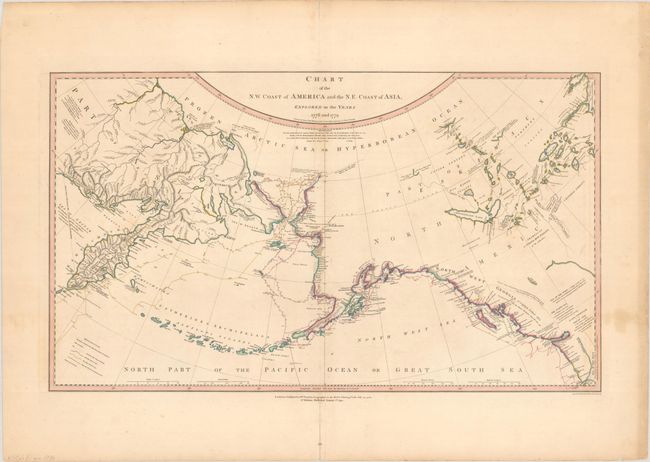 Chart of the N.W. Coast of America and the N.E. Coast of Asia, Explored in the Years 1778 and 1779