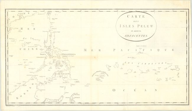 Carte des Isles Pelew et Autres Adjacentes