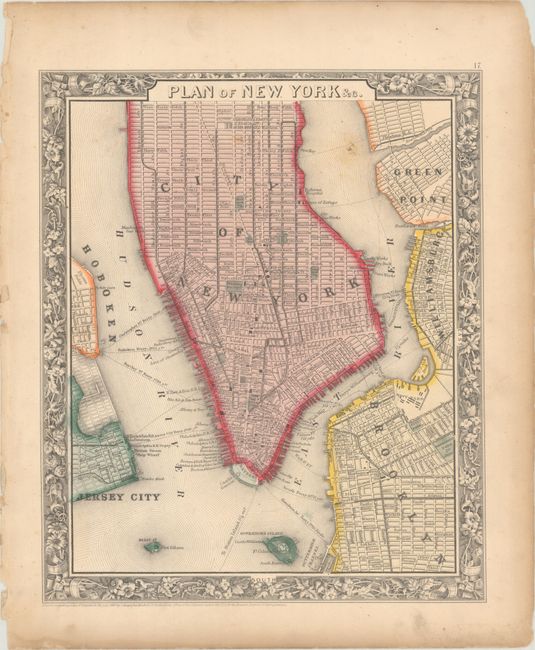 [Lot of 6] Plan of New York &c. [and] Plan of Boston [and] Plan of Philadelphia [and] Plan of Baltimore [and] Plan of New Orleans [and] Plan of Cincinnati and Vicinity