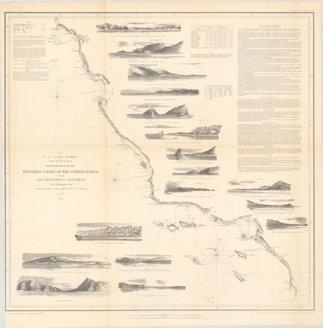 Reconnaissance of the Western Coast of the United States from San Francisco to San Diego...