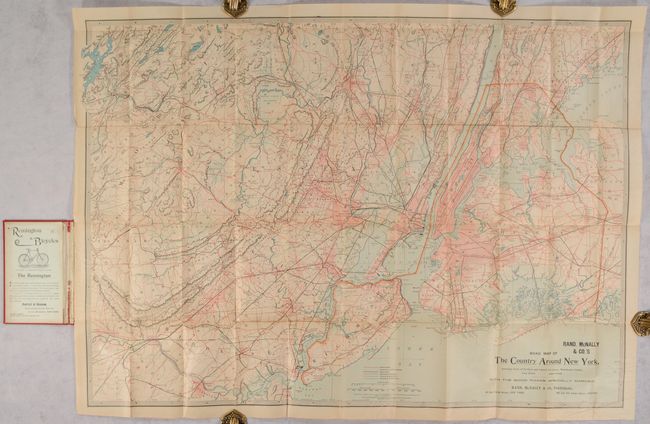 Rand, McNally & Co.'s Road Map of the Country Around New York. Including Parts of Northern and Central New Jersey, Westchester County, Long Island - - Staten Island...