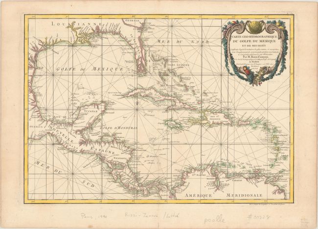 Carte Geo-Hydrographique du Golfe du Mexique et de ses Isles...