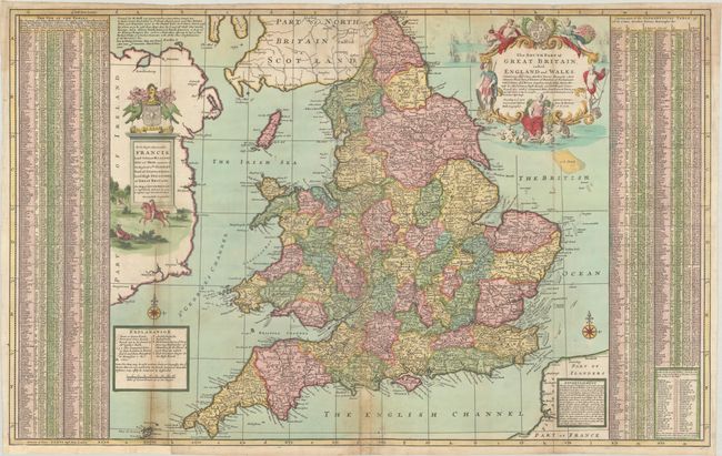 The South Part of Great Britain, Called, England and Wales. Containing All ye Cities, Market Towns, Boroughs: and Whatever Places Have ye Election of Members of Parliament...