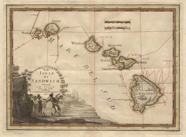 Le Isole di Sandwich sulle Observazoni del Cap. Cook