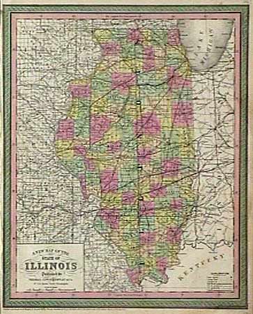 A New Map of the State of Illinois
