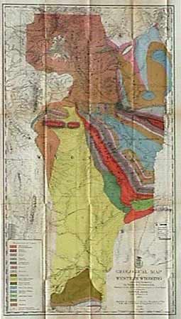 Geological Map of Western Wyoming