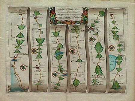 The Continuation of ye Road From London to St. Davids…
