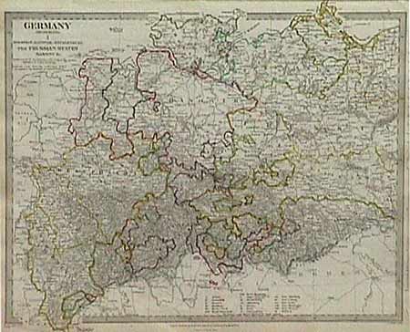 Germany (Deutschland) I: Holstein, Hanover, Mecklenburg, The Prussian States, Saxony &c.
