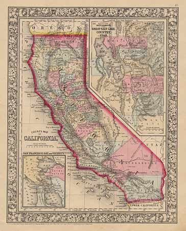 County Map of California