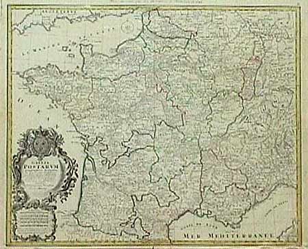 Gallia Postarum geographice designata