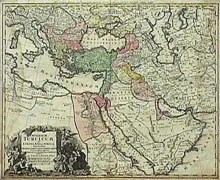 Imperium Turcicum in Europa, Asia et Africa Regiones Proprias, Tributarias, Clientelares