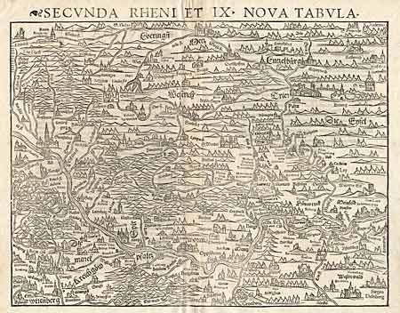 Secunda Rheni et IX Nova Tabula