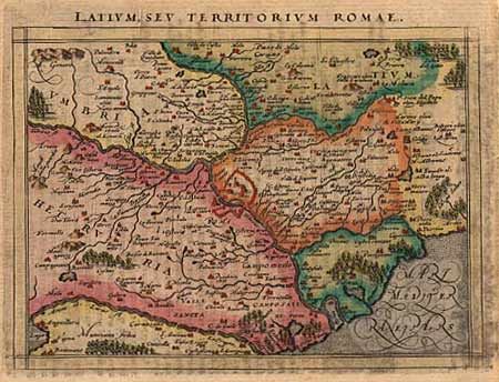 Latium, sev Territorium Romae