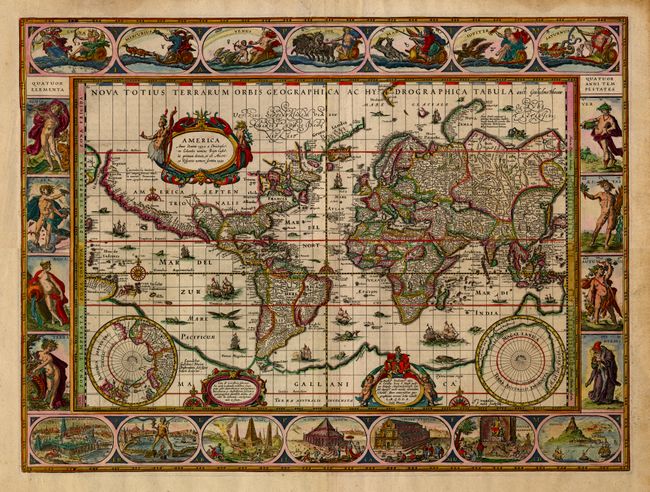 Nova Totius Terrarum Orbis Geographica Ac Hydrographica Tabula