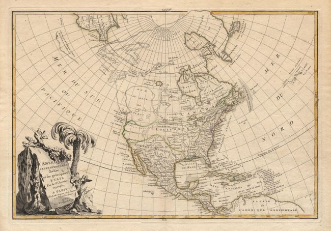 L'Amerique Septentrionale divise en ses principaux Etats