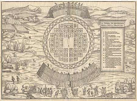 La Terra de Hochelaga Nella Nova Francia