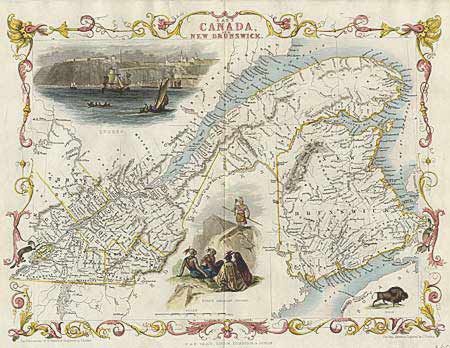 East Canada, and New Brunswick