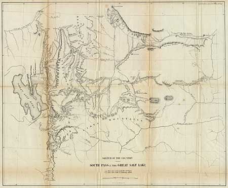 Sketch of the Country between South Pass and the Great Salt Lake