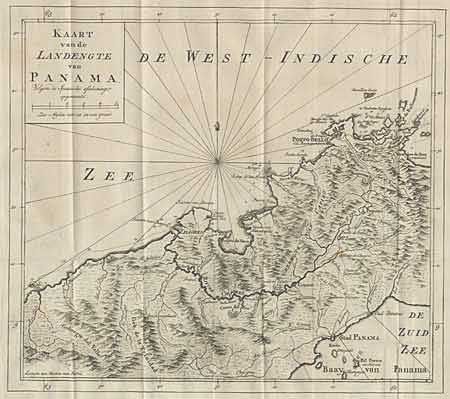 Three maps of Panama