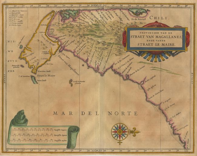 Provincien van de Straet van Magallanes, ende vande Straet le Maire