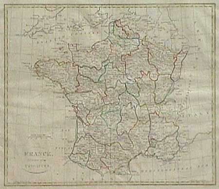 France Divided into Provinces