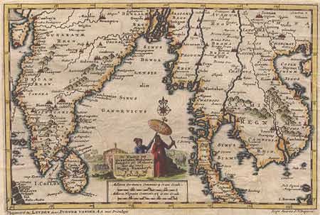 De Kusten van Guzaratte, Malabar, Bengale en Malacca met die van't Matig Koninkrijk Siam