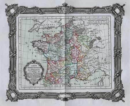Atlas Historique de la France Ancienne et Moderne