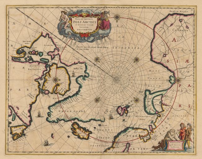 Nova et Accurata Poli Arctici et terrarum Circum Iacentium Descriptio