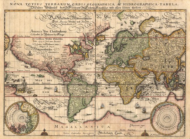 Nova Totius Terrarum Orbis Geographica Ac Hydrographica Tabula